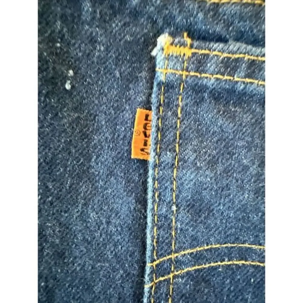 Vintage 80's LEVI'S Orange Tab‎ Blue Jeans Men's Size 38x31 SF 207